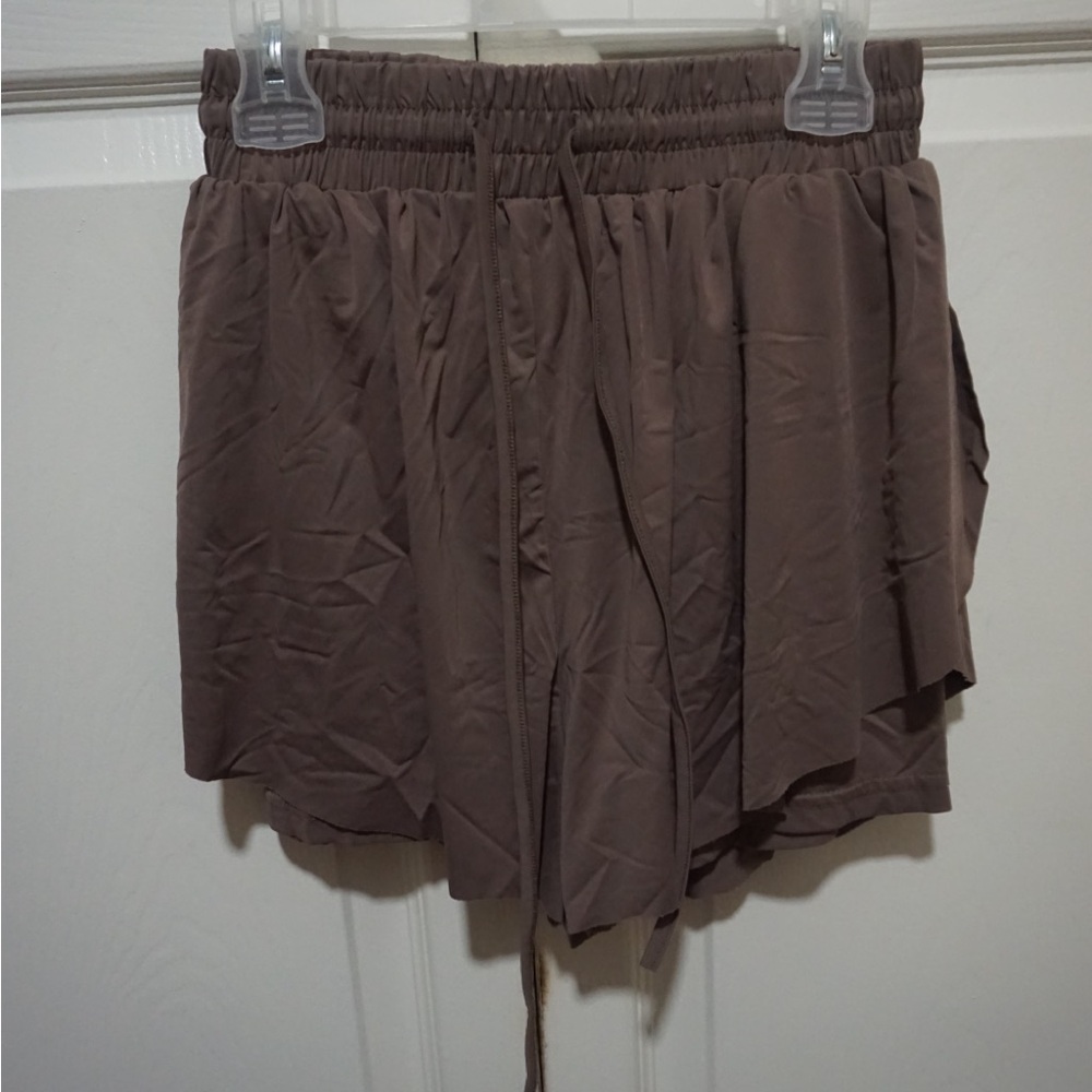 Altar'd State Tan Athletic Shorts